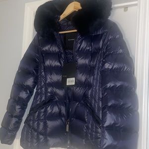Brand New Dawn Levy color Abyss Genuine Sherling Fur.